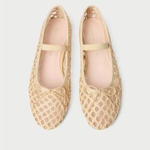 Loeffler Randall Women’s Leonie Crochet Ballet Flat